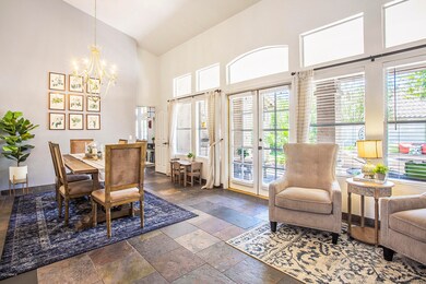 Large Windows with Plantation Shutters