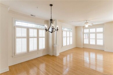 Dining Room with New Light & Plantation Shutters