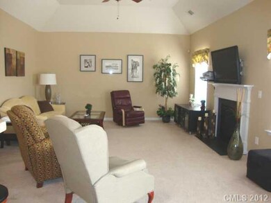 Living Room - Large open living room with gas fire