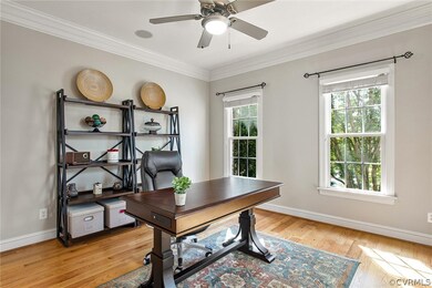 The Living Room, now being used as Office, has Cro
