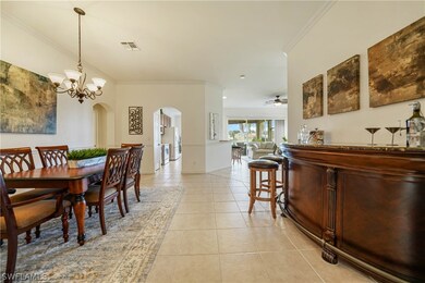 Foyer opens up to the Dining Room