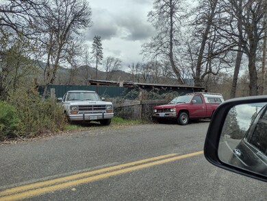 Fencing obscures pole barn