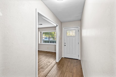 Entry way view from the living room.