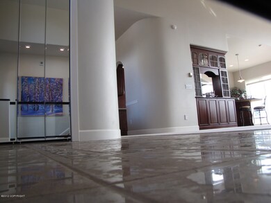Foyer looking through toward kitchen