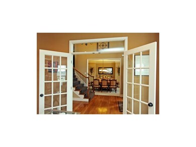 French Doors in Office/Library