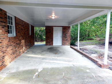 Carport with storage