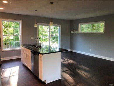 Kitchen, dining room