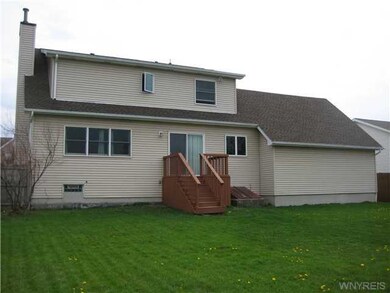 Exterior Back Nice size backyard to relax in the s