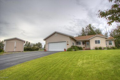 Front of home and landscaping