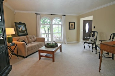 The living room is perfect for entertaining or a q