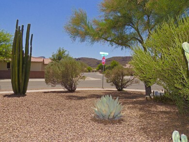 The view from the front of the home!