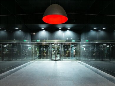 Beautiful entrance to the building.