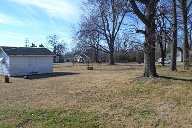Large back yard