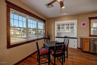 Breakfast Nook with built in buffet