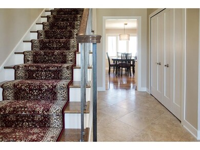 Foyer continues to include a generous coat closet.