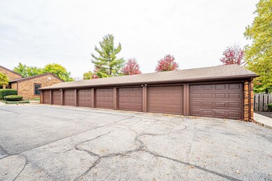 One enclosed garage