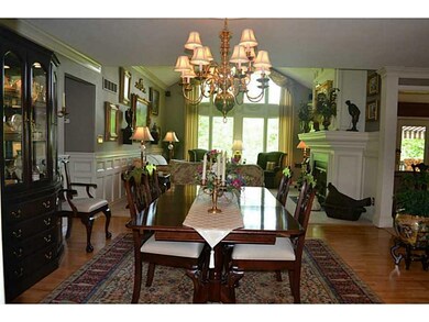Dining Room. The dining space is open to the livin