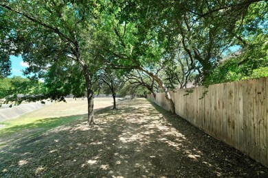 View of fenced yard