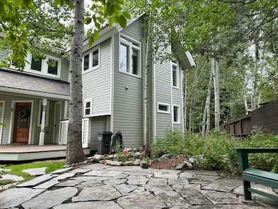 Duplex from fire pit