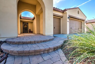 Flagstone front entrance 1