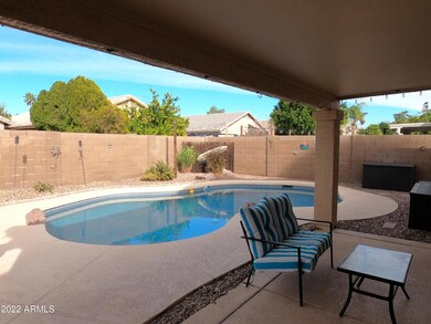 Pool from patio