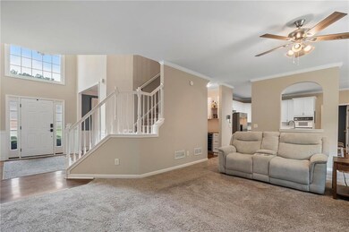 Open floor plan.