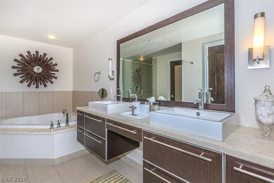 Previous model master bath.  Subject property's ba