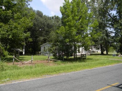 Side of Mobile Home