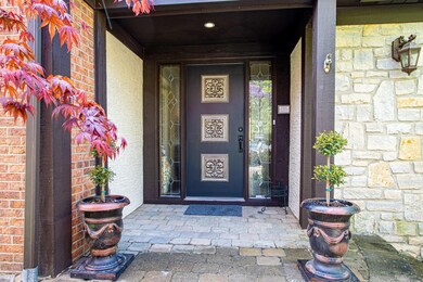 Dramatic Entry Door