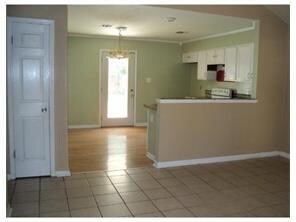 Other. View to kitchen from living room
