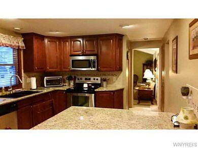 Kitchen Huge island makes cooking a delight