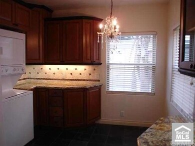Stackable Washer/Dryer in Nook Area off Kitchen