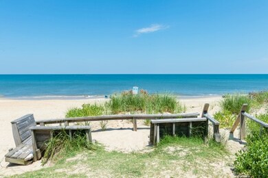 Beach access at the end of street