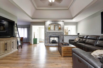 Living Room from Entry toward Sun Room
