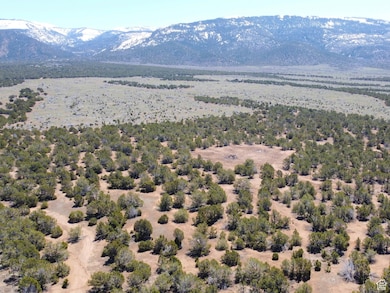 Drone / aerial view of the lot facing east