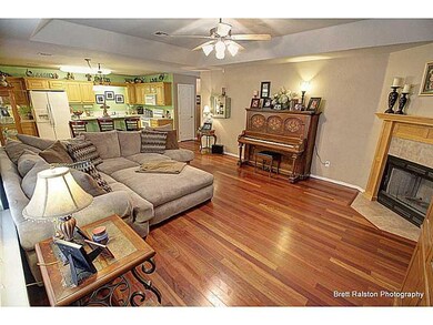 Living Room. You will enjoy the wood burning fireplace on those cold winter nights.