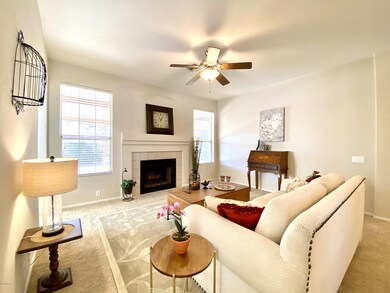 Fireplace in Living Room