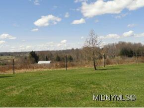 Back yard and view