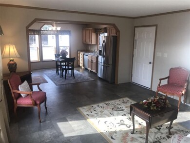Staged furniture not included as part of sale. Pic