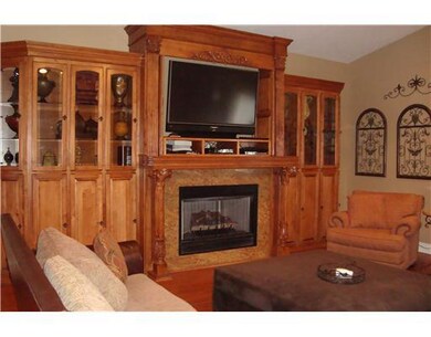 Living Room. Living room with gorgeous custom stai