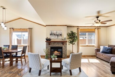 Living Room and Fireplace