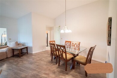 Dining Area open to Living + Family room