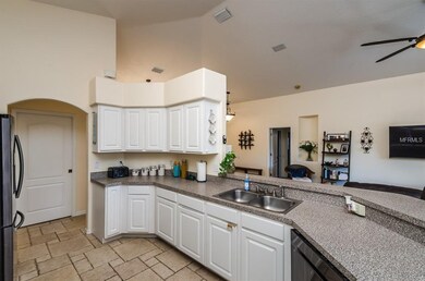 The kitchen is open and fresh! It offers plenty of