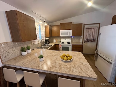 Kitchen (virtually staged)