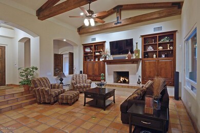 Living Room with Fireplace