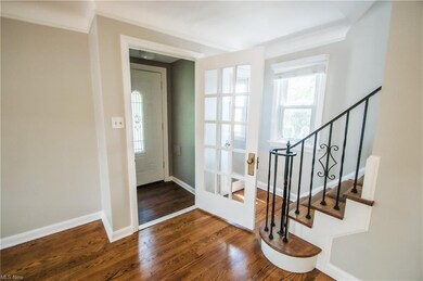 Step in through the charming front Foyer