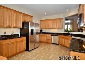 Kitchen with granite