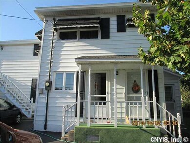 Exterior Front. Extrance side to upstair  Apts in 