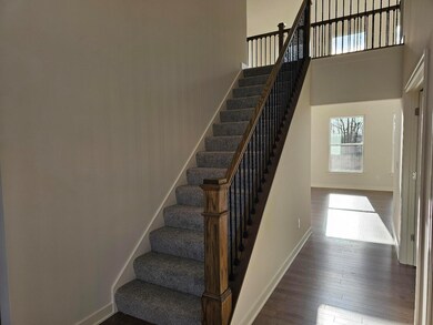 Stairs to second floor