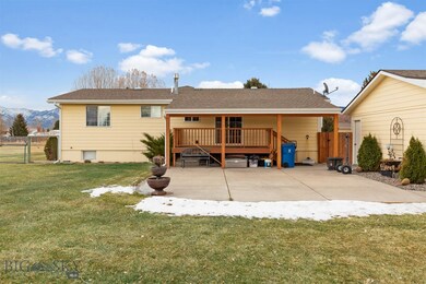 Back deck and patio